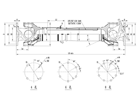 ROWS-BH Cardan Shaft,Telescopic Universal Joints Function