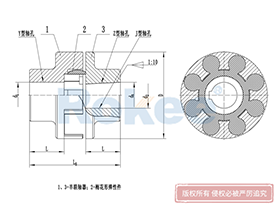 LM/ML Plum-shaped Flexible Coupling,Stainless Steel Jaw Couplings