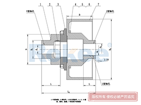 LMZ-II/MLL-II Plum-shaped Flexible Coupling,Stainless Steel Jaw Couplings