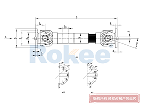 SWC-DH Universal Coupling,Telescopic Shafts