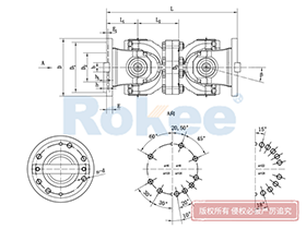 SWP-C Universal Coupling,Telescopic Shafts