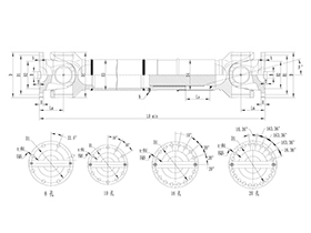 ROWH-BH Cardan Shaft,Telescopic Universal Joints Function