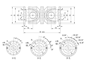 ROWH-WD Cardan Shaft,Telescopic Universal Joints Function