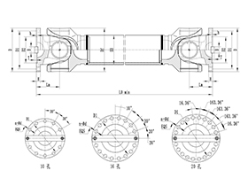 ROWH-WH Cardan Shaft,Telescopic Universal Joints Function