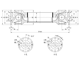 ROWM-WH Cardan Shaft,Telescopic Universal Joints Function