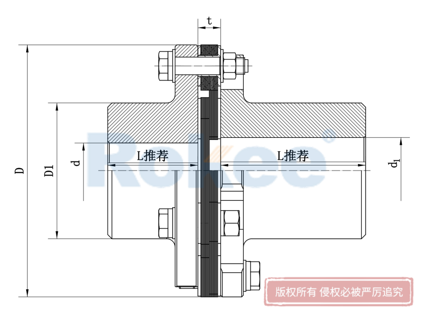 桓台JMII联轴器,桓台JMII膜片联轴器,桓台JMII膜片式联轴器,桓台JMII单膜片联轴器