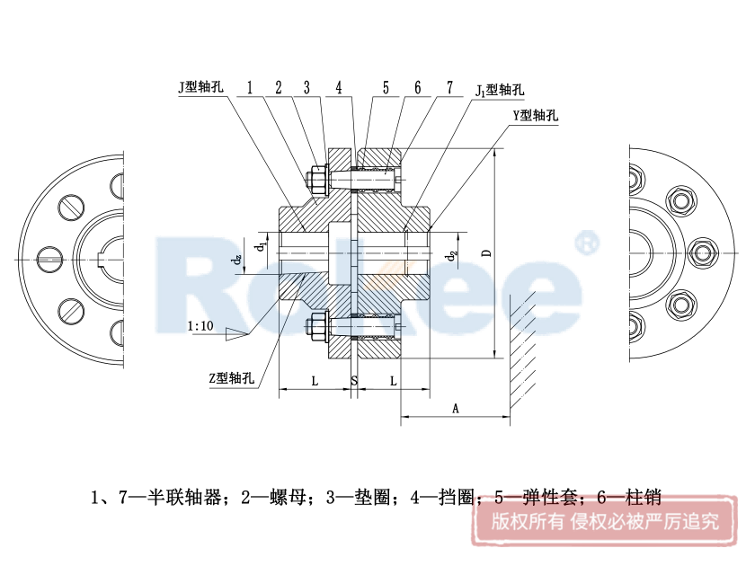 常宁TL联轴器,常宁TL弹性套柱销联轴器,常宁TL弹性柱销联轴器,常宁TL弹性联轴器,常宁TL柱销联轴器