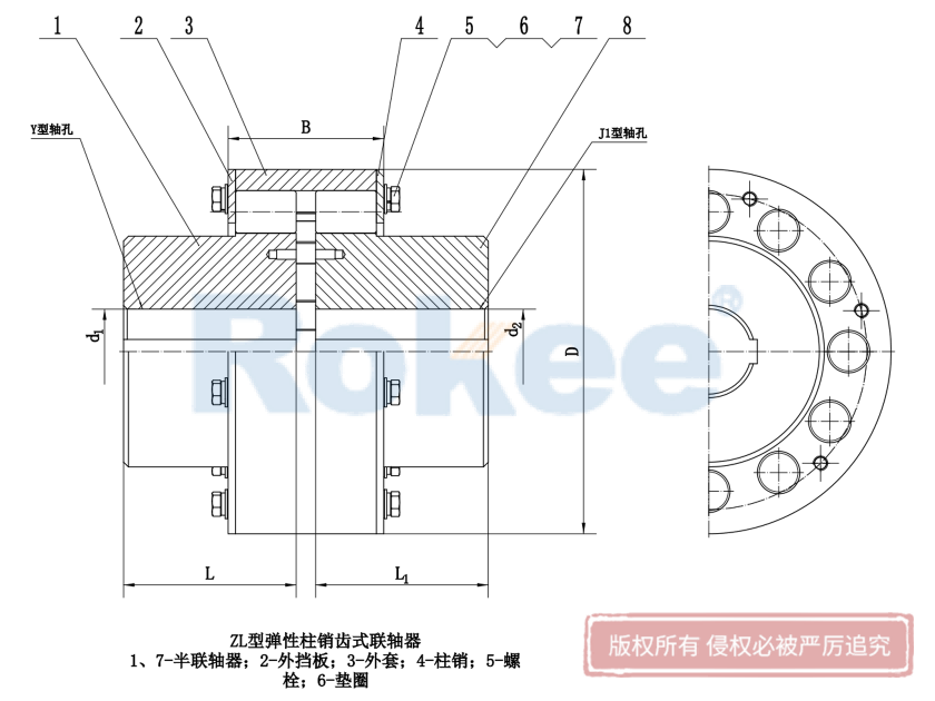 张家口ZL联轴器,张家口ZL弹性柱销齿式联轴器,张家口ZL柱销齿式联轴器,张家口ZL弹性柱销联轴器,张家口ZL弹性联轴器,张家口ZL柱销联轴器